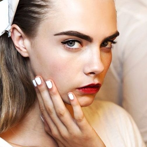 mynaillounge's tweet photo. #NailLoungeSalon @CaraDelevingne sports white nails, RT if you would too! #WhiteNails #CaraDelevinge #StayBespoke https://t.co/lyXOwKlb9Z