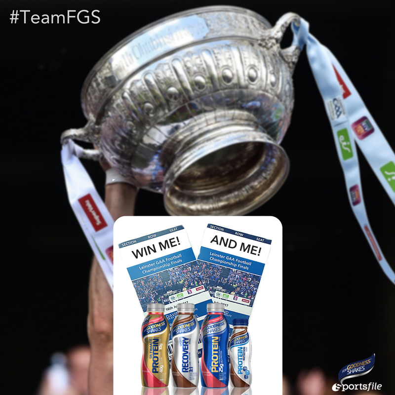 Want to win 2 Premium Level tickets to the Leinster final? Retweet &amp; follow us to be in with a chance! #TeamFGS #GAA