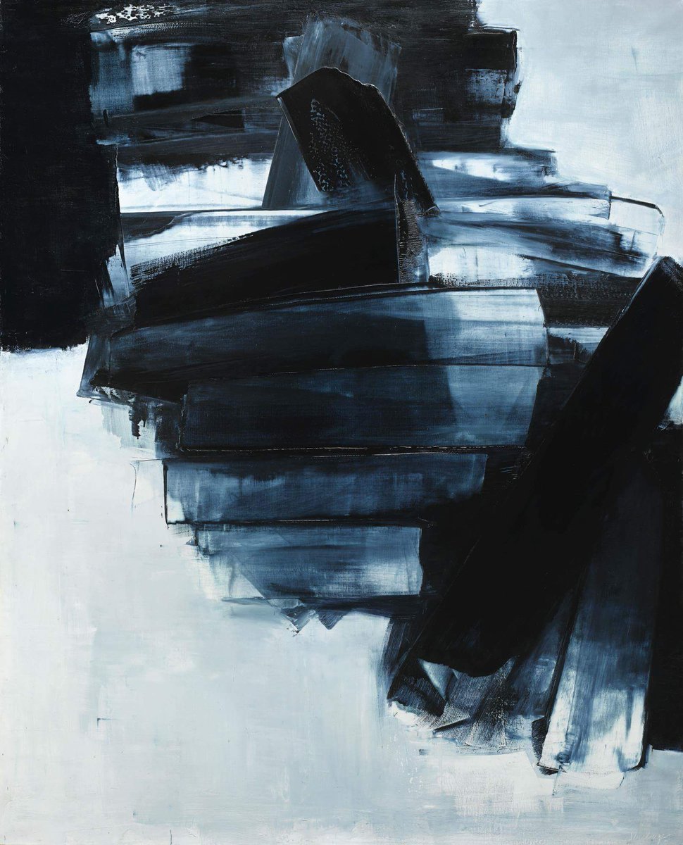 MariCohenArt's tweet photo. Pierre Soulages. Peinture, 1962 #art #contemporary #fineart #knowart https://t.co/MJa6Hh9CWn