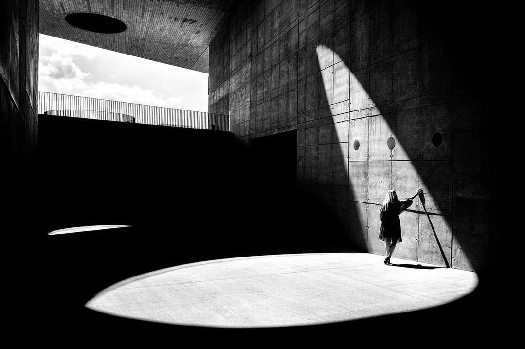 Dramatic spotlight. Shot on #LeicaM Monochrom - available in the Leica M-Sets: bit.ly/2muRGMd (Photo: alan_schaller // Instagram)