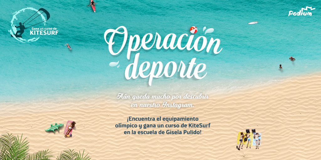 La Operación deporte no para. Puedes seguir participando en nuestra promo de verano para seguir llenando tu verano de energía.