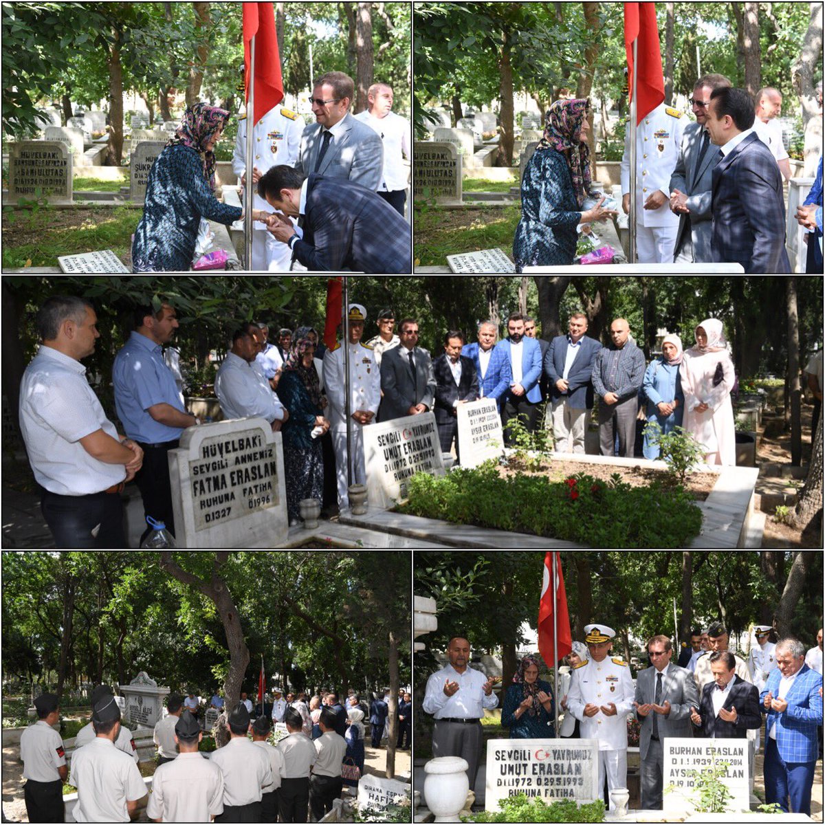 drsadiyazici's tweet photo. Şehit Umut Erarslan ailesiyle ve Kaymakamımız, Garnizon Komutanımız ile siyasi partilerimiz ile dua ettik. https://t.co/2iMSy15lhM