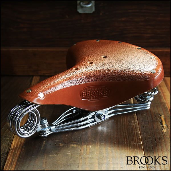 We've ordered another <a href="/brooksengland/">Brooks England</a> #b33 #HoneyLeather #Saddle for our newly #restored #Gundle #ButchersBike #EspressoBike #Affogato