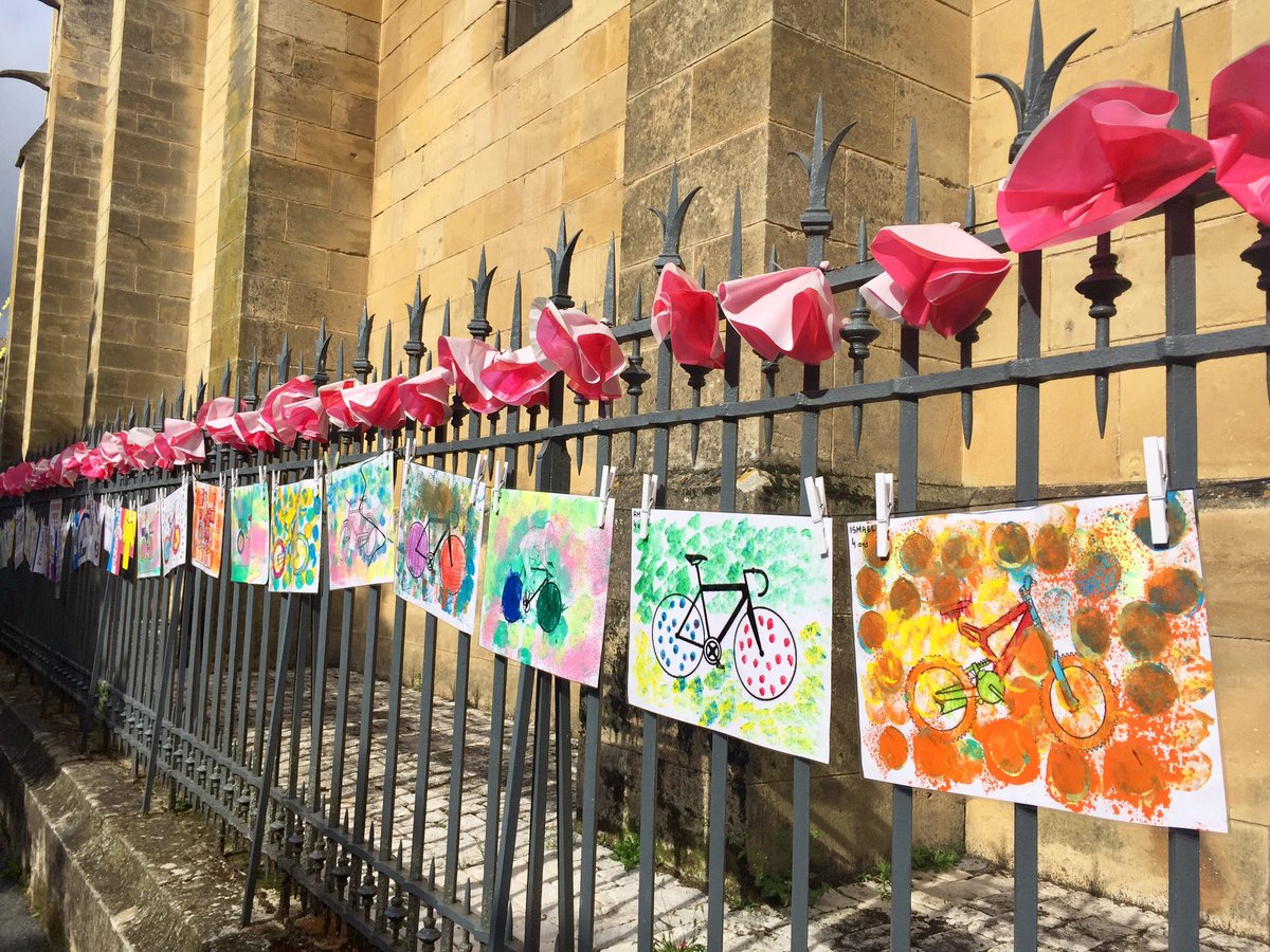 F3Aquitaine's tweet image. Tout est prêt à Bergerac ! Sur la ligne d'arrivée on n'attend plus que les coureurs du #TDF2107 @LeTour #cyclisme