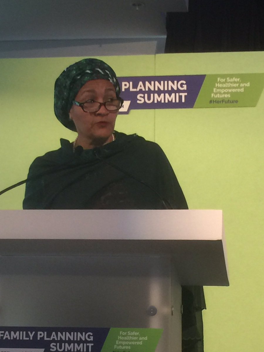 JeffJhpiego's tweet photo. @AminaJMohammed: investment in #FamilyPlanning is investing in the health and empowerment of women and girls. #SheDecides #HerFuture https://t.co/wMx73vzBgO