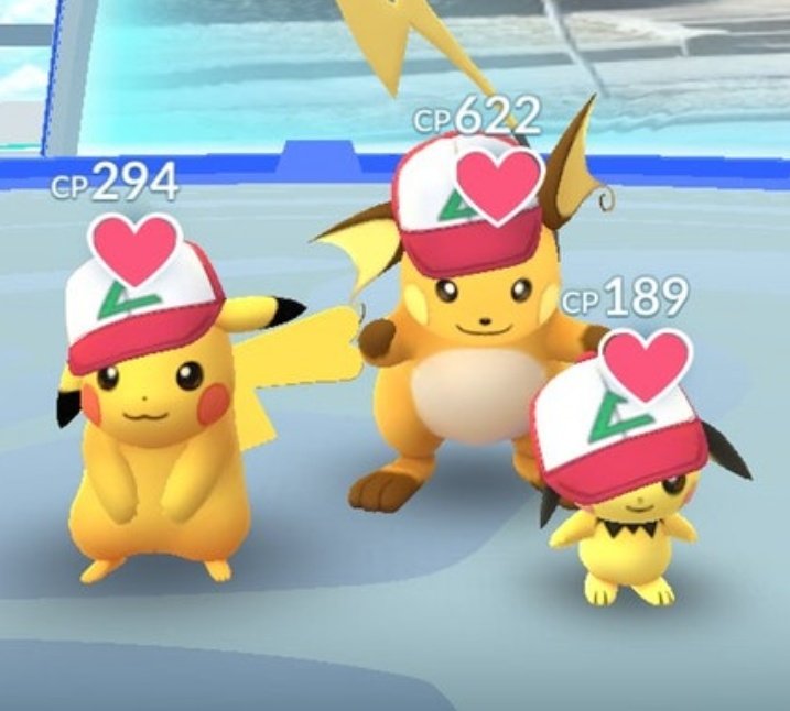 Shiny Raichu (ash hat) 