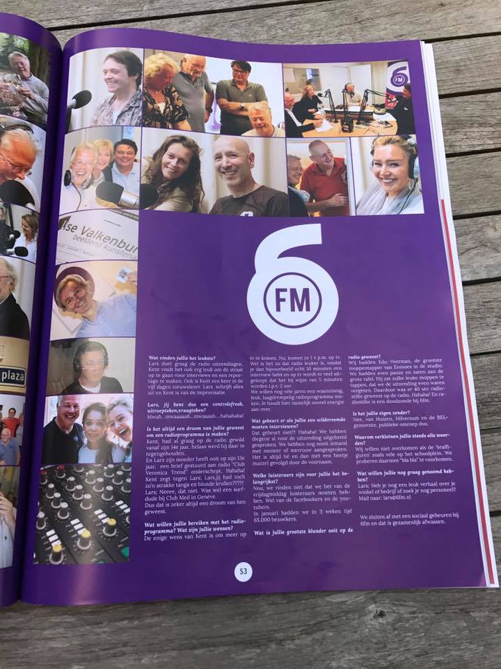 Zo is het beter te lezen... hogere resolutie.. voor de fans! Wie is dat niet? 😉 #Nicole'sGooischBlad #6FMinBusiness #RTV