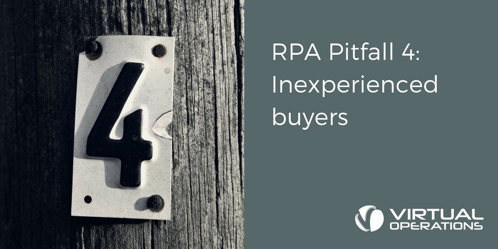 Virtual_Ops's tweet photo. Nick Andrews on #RPA implementation Pitfall 4: Inexperienced buyers. Do not treat RPA as a traditional tech project: https://t.co/abSOz6tQOj https://t.co/fqzLyBEE4n