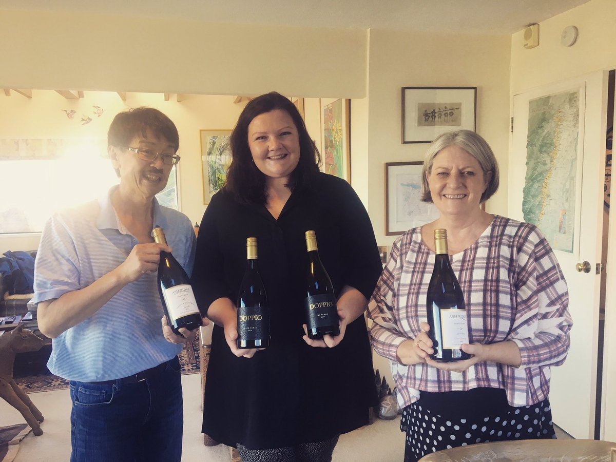 What a great afternoon meeting <a href="/winenoter/">Raymond  Chan</a> and <a href="/Wine2Trade/">Sue Davies</a>! Such special people who are a large part of the wine industry.