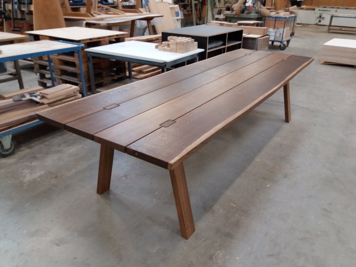 AntonBalle's tweet photo. Plank table in oak. Design by Anton Balle. Made in denmark https://t.co/MnABXGa1Gd