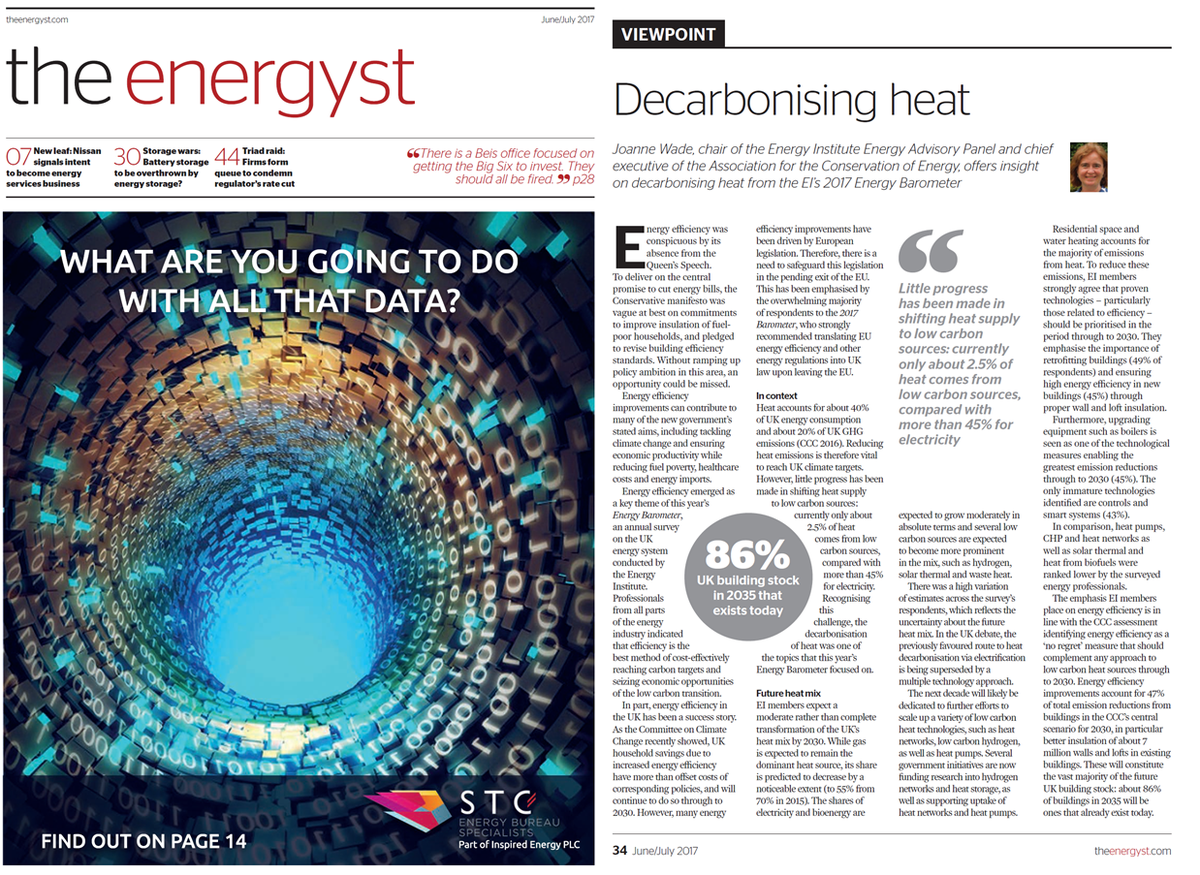 uk_ace's tweet photo. Our CEO reflects on importance of #energyefficiency in EI #EnergyBarometer results: @EnergystMedia -  https://t.co/RYr5MWFSOX https://t.co/wr1qEvrkek