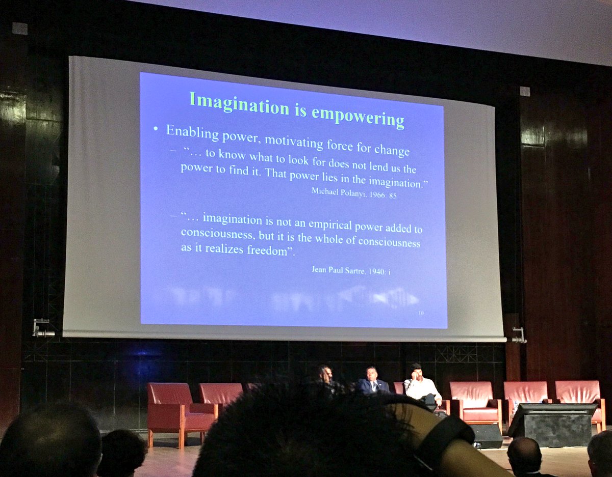 PRD_UlsterUni's tweet photo. Keynote speaker, Simin Davoudi, outlining her conceptualisation of spatial imaginaries. 'Freedom is bound up in imagination'. #AESOP2017 https://t.co/AQTRn5TGmF