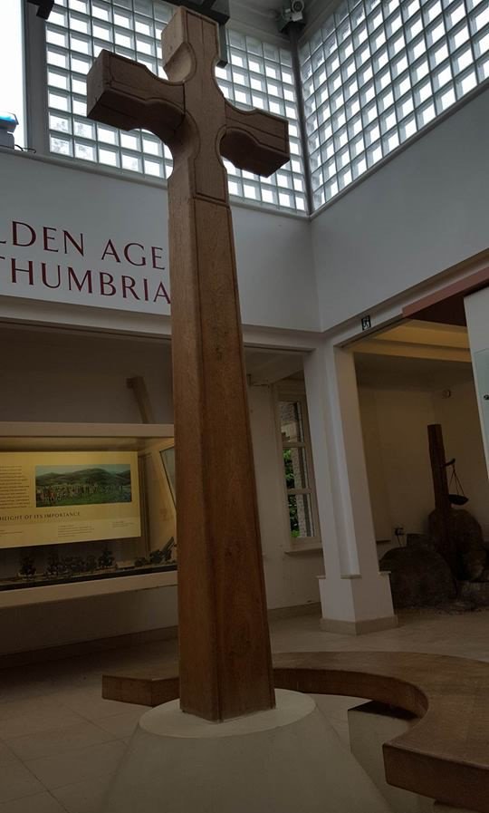 JarrowHall's tweet photo. Open 10-4 today, come along to learn about King Oswald and the introduction of Christianity in the Irish tradition, to Northumbria. https://t.co/ivTaK4CRcP