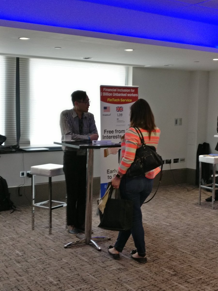 Doreming_'s tweet photo. We are @FinTechWeek! Come and say hi! #fintechweek #hi #london #uk #tech #finance #inclusion #fininc https://t.co/8rRs8OOo4w