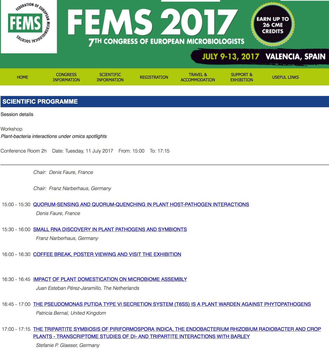 pbernal209's tweet photo. Interested in #T6SS #pseudomas putida? Don't miss my talk. Today at conference room 2h at 16:45 @FillouxLab #FEMS2017 https://t.co/fVWQ0zps7c