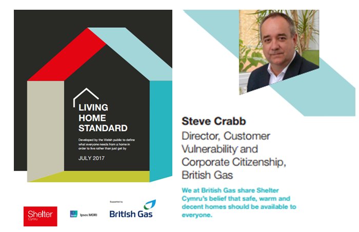 BritishGasNews's tweet photo. We’ve worked with @ShelterCymru to improve #livinghomestandard for Wales. The report was launched today. More info: https://t.co/wduBilHzbR https://t.co/EL0T2jORYS