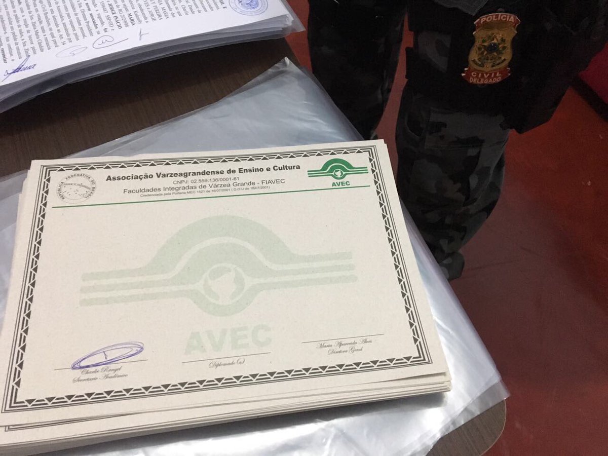 #TempoReal Operação Golpe de Mestre: instituições de ensino fraudavam certificados para justificar a promoção de servidores públicos