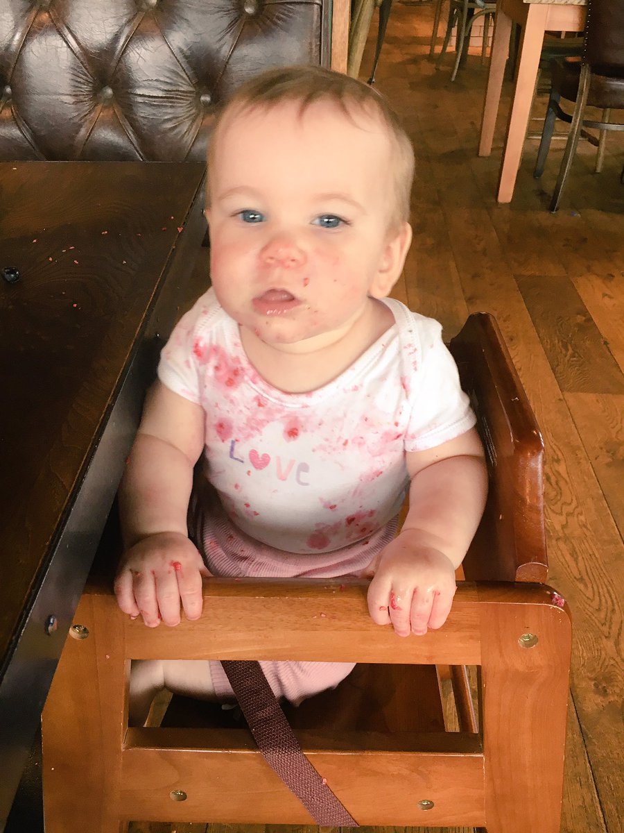 joestrentham's tweet photo. Elsie sure enjoyed her breakfast 😋 #pancakes #berries #trenthamestate #kidfriendly https://t.co/Y3EjZEWdfl