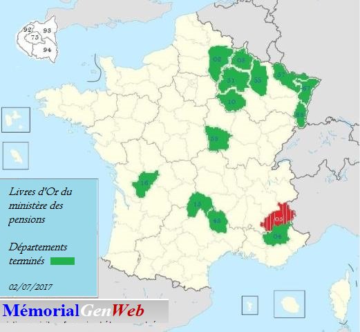 MemorialGW's tweet photo. 14 145 Livres d'Or en ligne sur @MemorialGW  dont  1 022 intégrés en juin- 
2  nouveaux départements terminés (02 et 51) https://t.co/B6d4qVZWQm