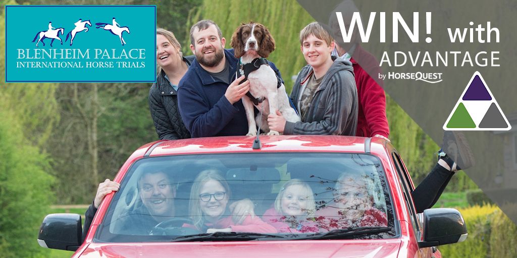 We've teamed up with <a href="/BlenheimHorse/">Blenheim Palace International Horse Trials</a> to bring members another amazing competition goo.gl/kUed6T #gettheadvantage #win #dayout