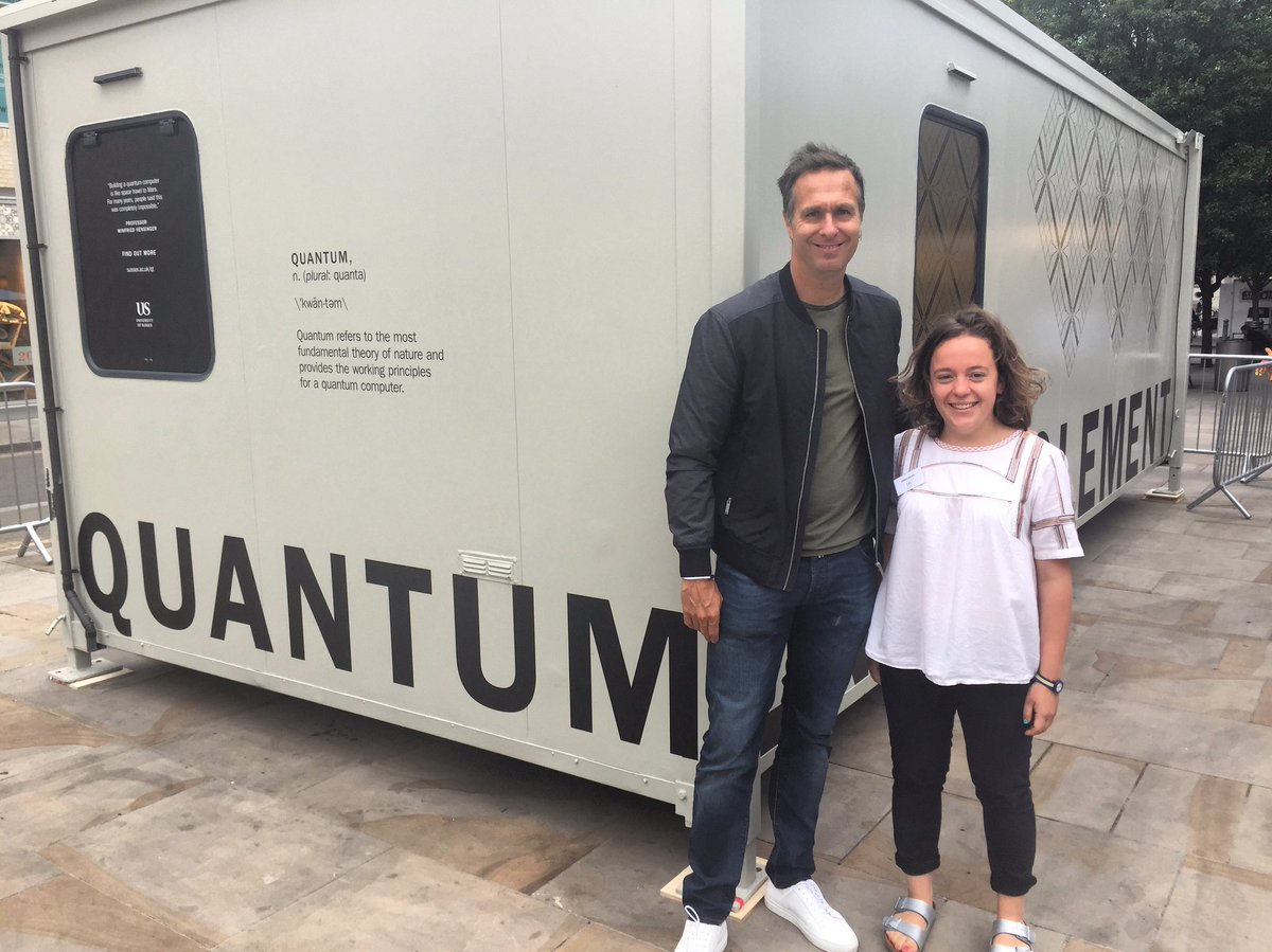 SussexUni's tweet image. Nice to be joined, however fleetingly, by England cricketer @SamBillings and ex-England captain, @MichaelVaughan. Good luck guys!