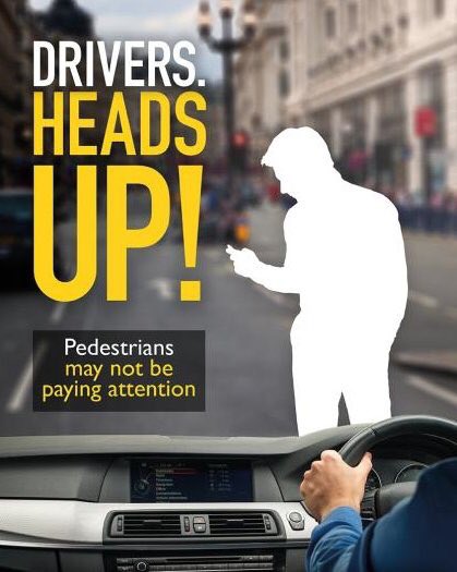 NRPSRoadSafety's tweet photo. #RoadSafety requires all road users to #StopDistraction #PedestrianSafety #HeadsUp #DriveSafe. https://t.co/IPP691xHGK