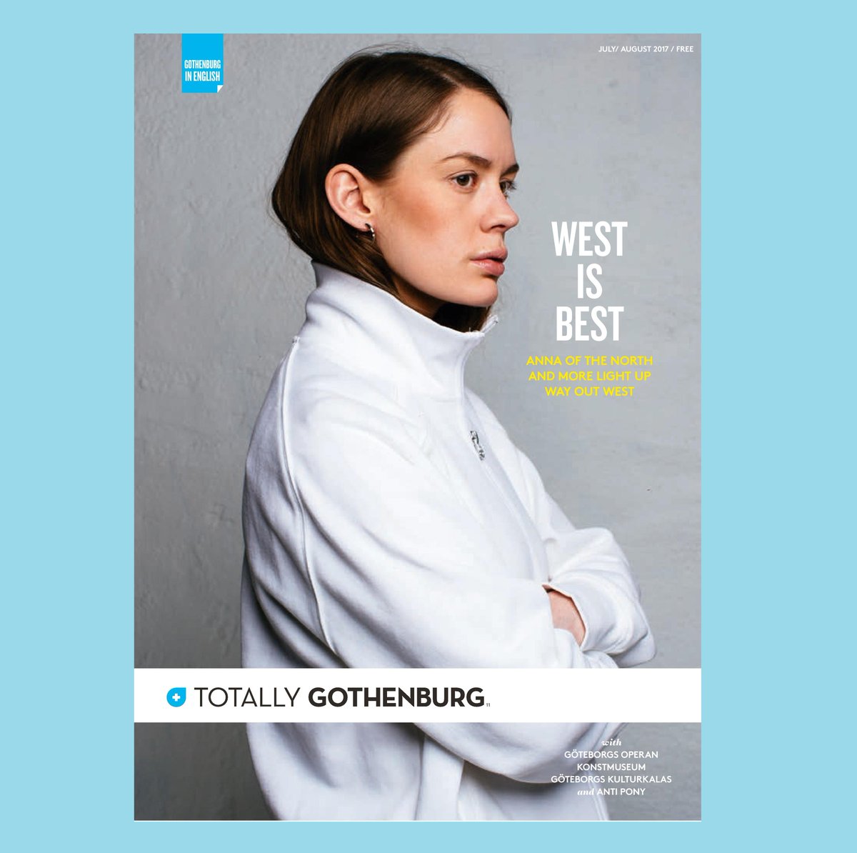 Totally Gothenburg (@ttllygbg) on Twitter photo Our new issue is out now! <a href="/anna_ofthenorth/">Anna of the North</a> takes the cover, and we feature <a href="/goteborgsoperan/">GöteborgsOperan</a>, <a href="/AntiPony/">Anti Pony</a> and more! Pick up a copy today Our new issue is out now! <a href="/anna_ofthenorth/">Anna of the North</a> takes the cover, and we feature <a href="/goteborgsoperan/">GöteborgsOperan</a>, <a href="/AntiPony/">Anti Pony</a> and more! Pick up a copy today