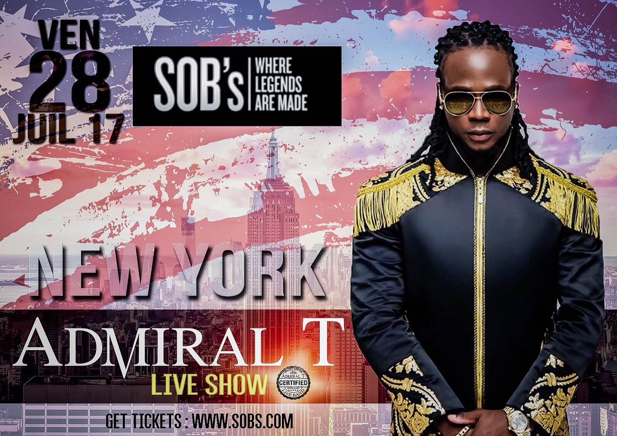 AdmiralT971's tweet image. #TotemWorldTour 28 juillet 2017 @SOBs #NewYork #Sobs