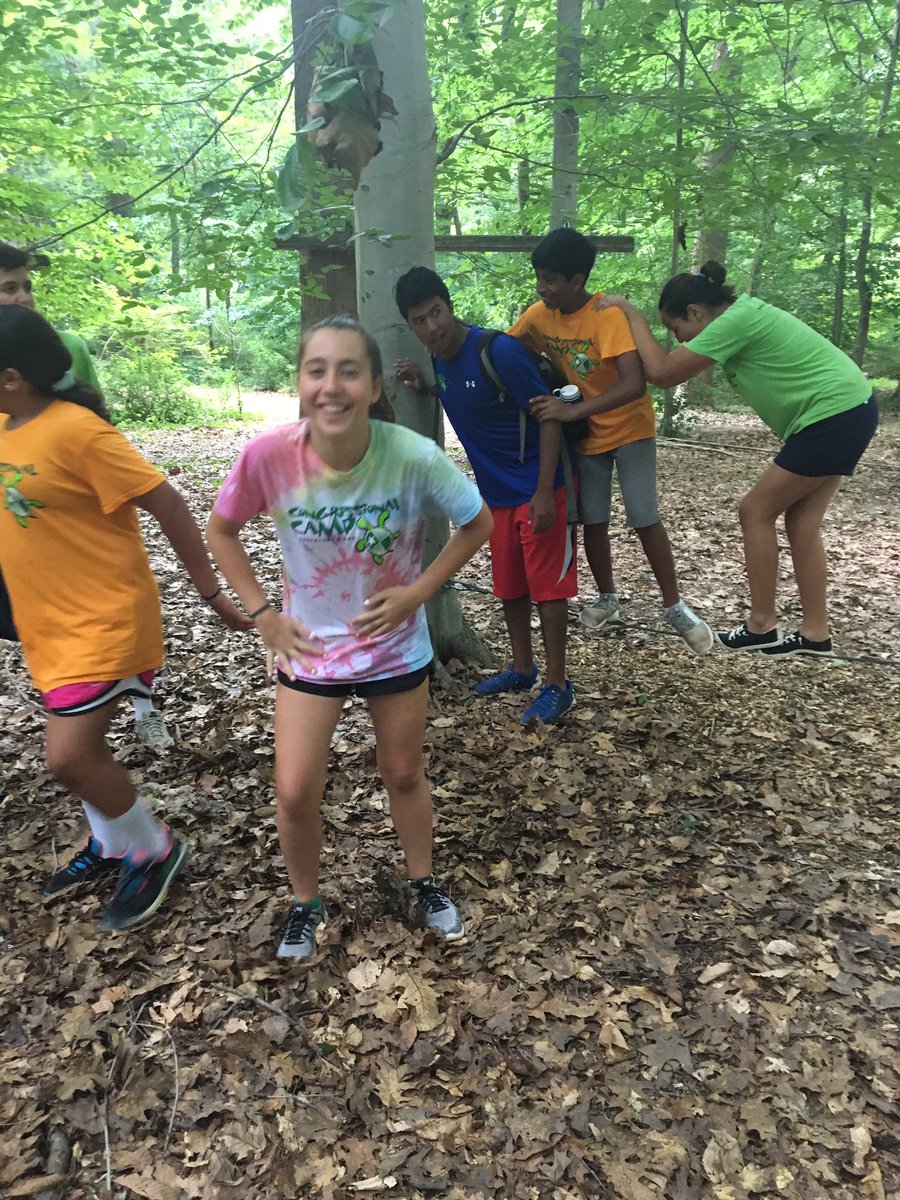 CongoSeniors's tweet photo. SR3 is trying their best at Mohawk Walk #congocamp17 @TheCongoCamp https://t.co/SMvwPnil9a