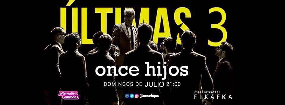 OnceHijos's tweet photo. @datacultura Los invitamos a presenciar @OnceHijos de Franz Kafka los domingos 21 hs en @elkafka Esperamos contar con su presencia. Sls. https://t.co/Uc1Jg8ZIrr