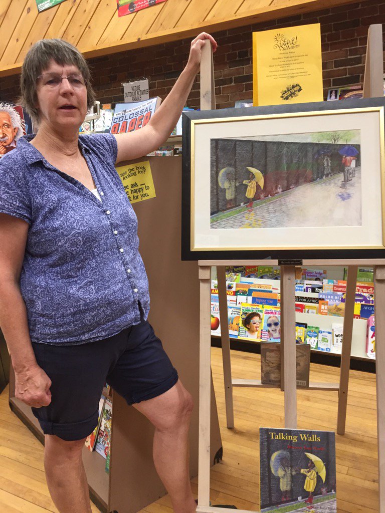 ewr04976's tweet photo. Enter the raffle to win Margy Burns Knight for a workshop at your Central Maine school. https://t.co/DCeqtze8MN