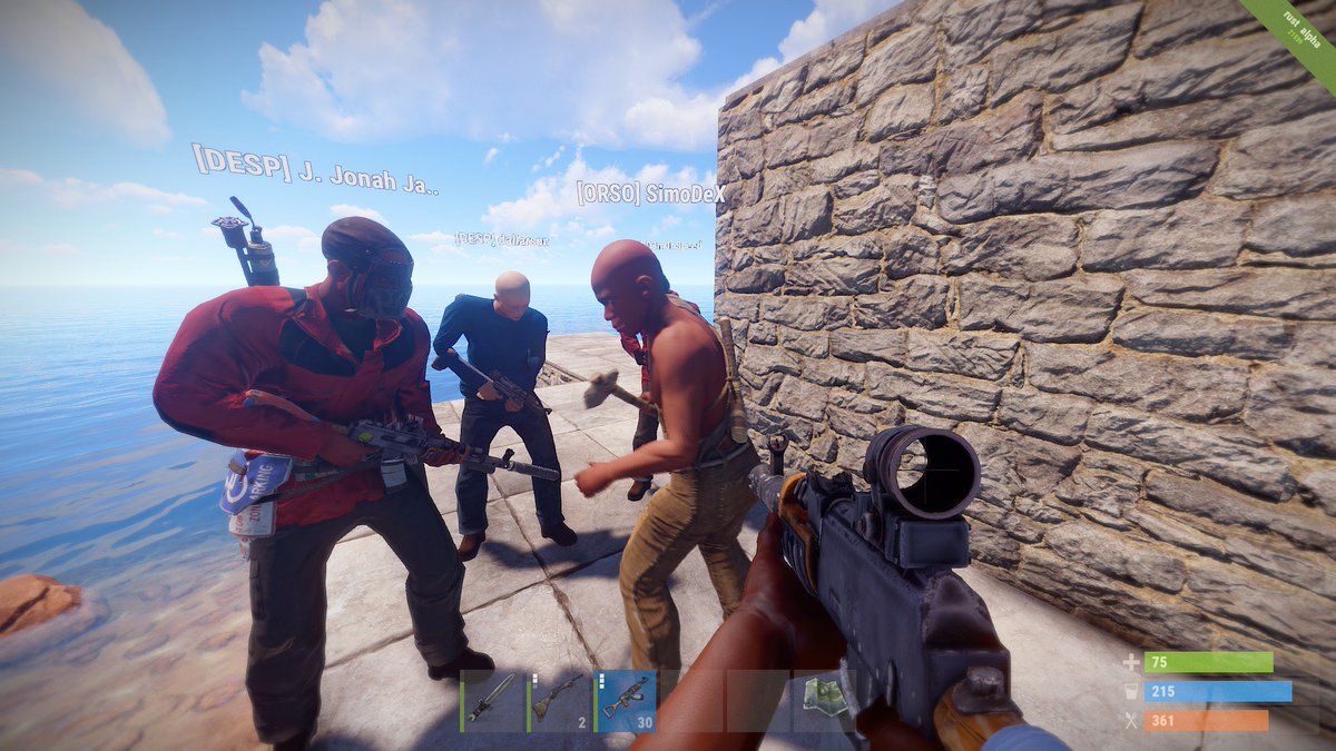 bavarianlord29's tweet photo. Siamo sul server de @ilGatto92 #ilGattoSulTubo alla ricerca dei Don. Copertura totale su #rust #italia #rustitalia https://t.co/SIH7uj8vJR