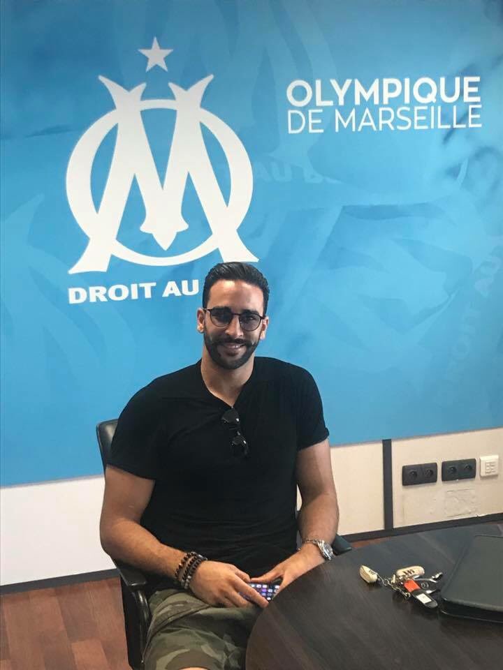 mohamedbouhafsi's tweet photo. Adil #Rami est à la Commanderie pour s'engager avec l'#OM. https://t.co/nsNdytyATe