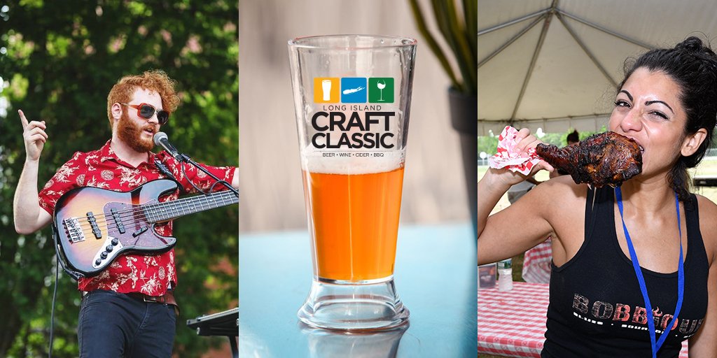 LIBeerEvents's tweet image. Beer, music, bbq...what else do you need?? 🍺🎶🍗

August 12th at Heckscher State Park

Tickets &amp;amp; info: LICraftClassic.com