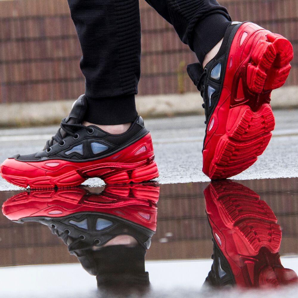 adidas ozweego 3 raf simons black scarlet