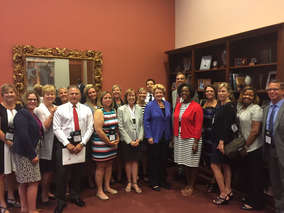 Thank you <a href="/stabenow/">Debbie Stabenow</a> for meeting with @MAASEMichigan and <a href="/MichiganCEC/">Michigan CEC</a> #4specialeducation today. Your support for education is so appreciated!