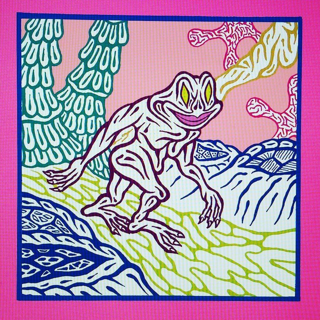 Psychic_XYZ's tweet photo. Walking... walking,walking #animals #evilanimals #illustration #darkart #crazycandy #candyshop #uglyfrog #popart … https://t.co/BCHyaAircC https://t.co/QeyMIkrbgB