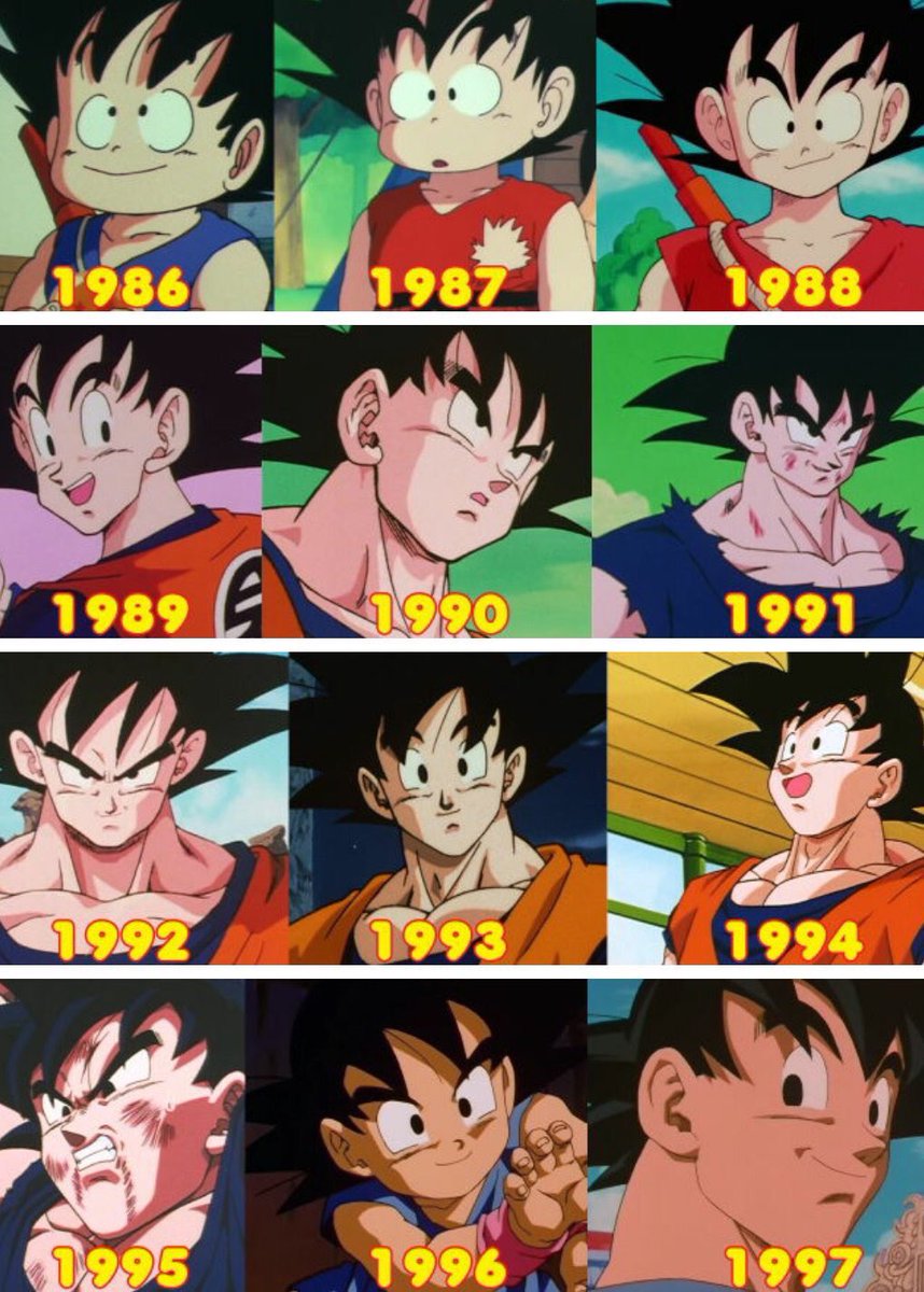 アニメ 歴史画像動画bot U Tvitteri ドラゴンボール あなたにとって1番思い入れのある悟空は Botの中の人は年の悟空が好きです