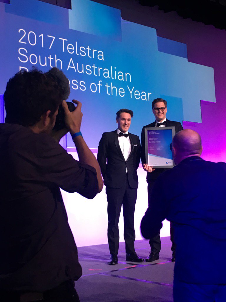SitemedAust's tweet photo. Congrats Genwise Telstra SA Business Award winner https://t.co/spZVjAHyZy