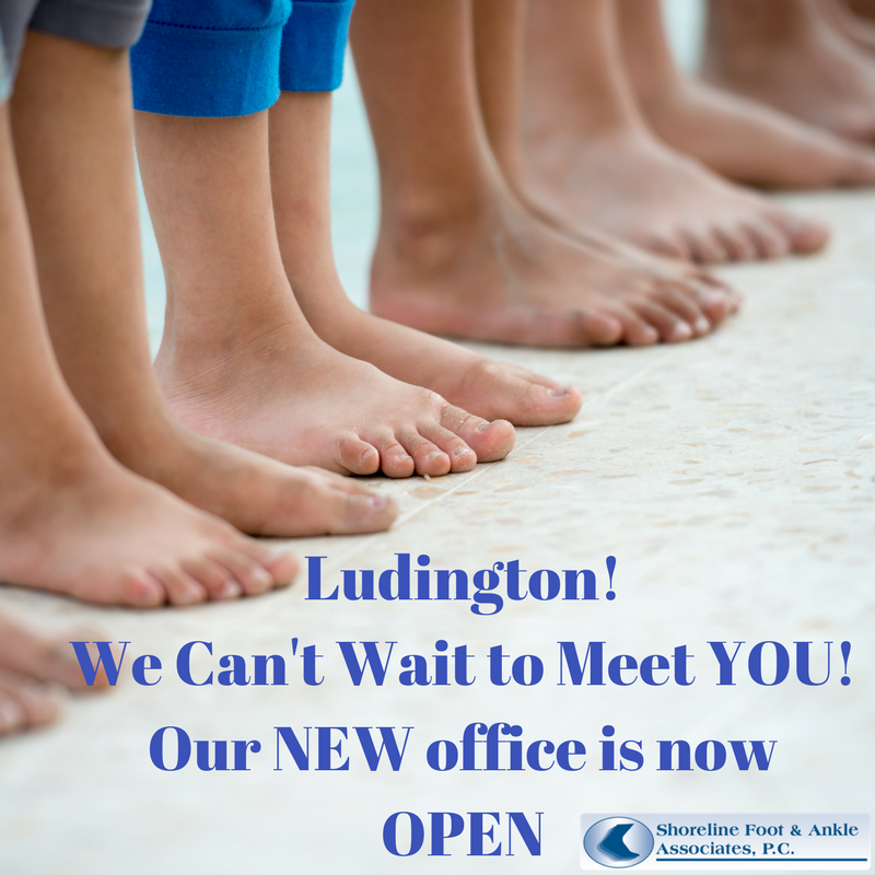 ShorelineFAA's tweet photo. Our Office is NOW open in #LudingtonMichigan - we can't wait to meet you! https://t.co/CCwjGV2tum

#podiatrists #footcare #feet #footdoctors https://t.co/3PiuXbM47t