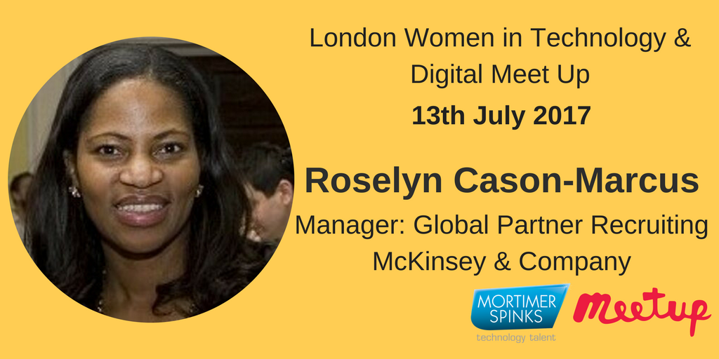 JennaChurchOLD's tweet photo. Speaking out our #WomenInTech event. @rozztweet the Manager, Global Partner Recruiting at McKinsey https://t.co/jRtgDnWxW6 #Diversity #Tech https://t.co/pl07Tz4Nxh