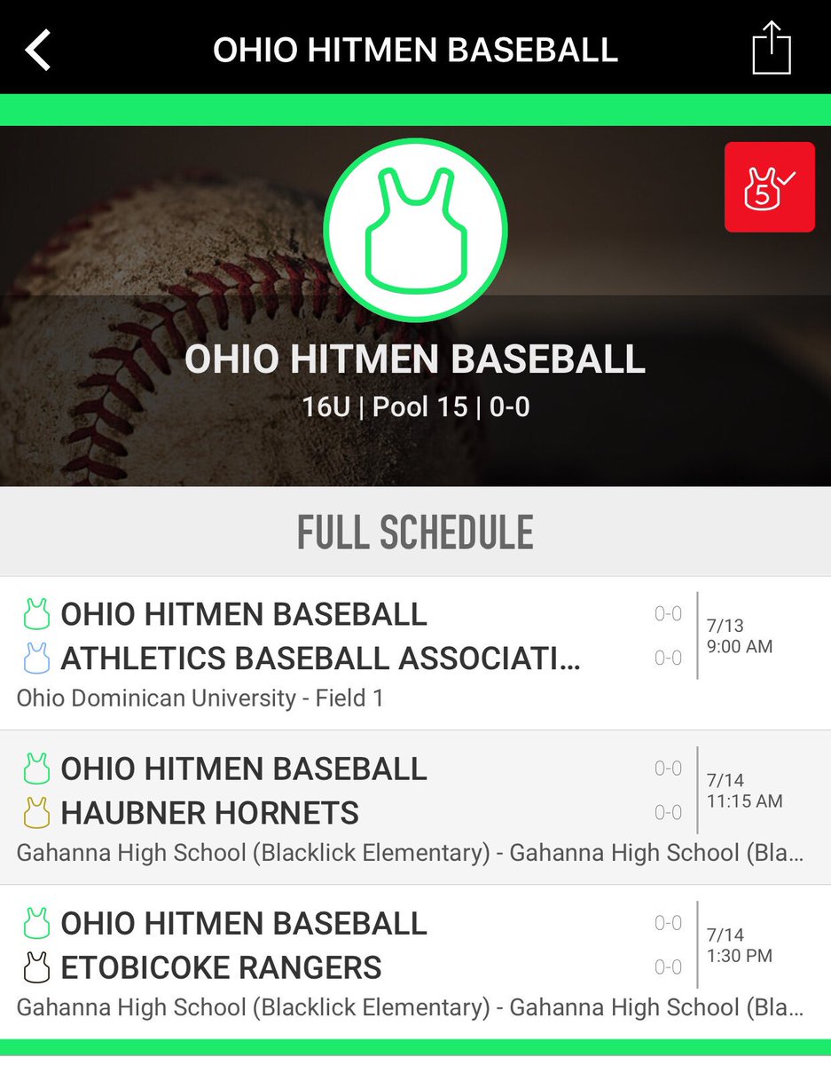 OhioHitmen_1's tweet photo. #OhioHitmen Schedule for @BuckeyeElitePool Play Games@OhioHitmen_1 https://t.co/VePelNaHDz