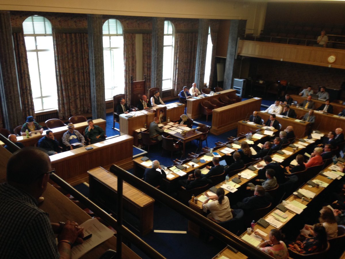 kellyseunite's tweet photo. 'Galloway Galloway take his job away' #protest #Portsmouth #Full Council #ukipout @unite_southeast @Unite_Community https://t.co/k0bLtfYYu2 https://t.co/pdgjovYR5z