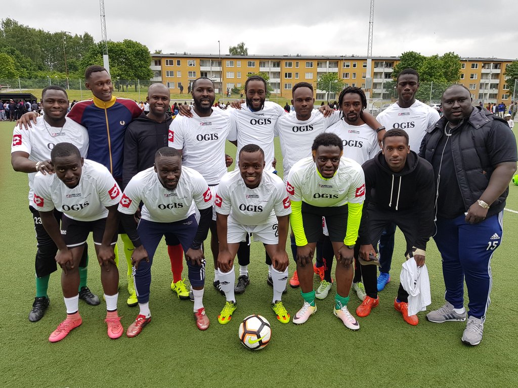 Stockholm nice Gambian week football was mad