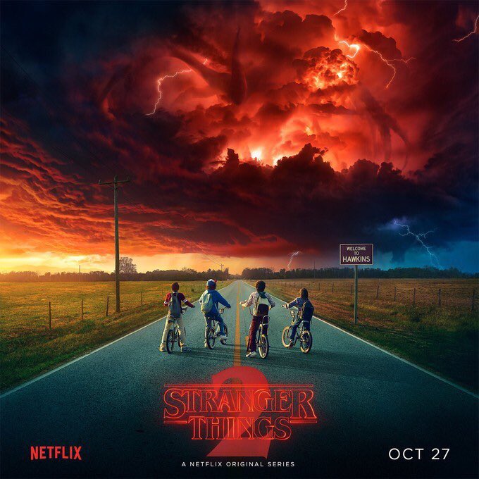 f37foundry's tweet photo. Stranger Things 2 poster https://t.co/WrUXtpJluL