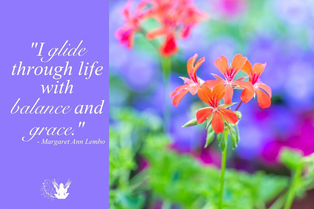 RT <a href="/margaretalembo/">Margaret Ann Lembo</a>: I #glide through #life with #balance and #grace.
#affirmation #positivethinking #goodvibes