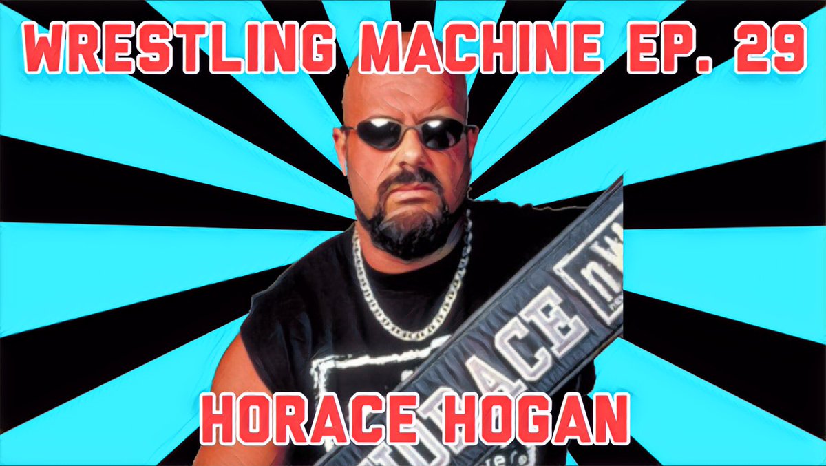 WrestleMachine's tweet photo. Brand new episode discussing #HoraceHogan & #NWO B-Team! Listen on #iTunes #SoundCloud #YouTube #Stitcher #TuneIn https://t.co/A5khCrqnbs https://t.co/UOalMnfo7C