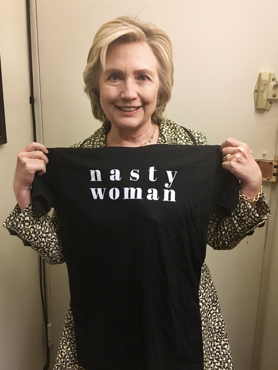 Image result for clinton nasty woman