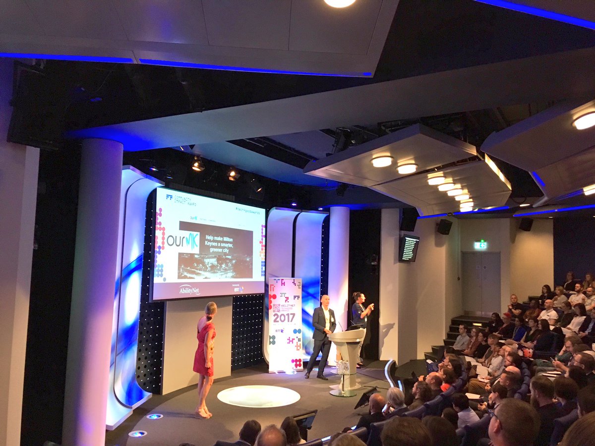 ComActMK's tweet image. Delighted to be part of @Tech4GoodAwards. Didn't win, but proud to have been shortlisted! #OurMK &amp;amp; @MKSmartProject