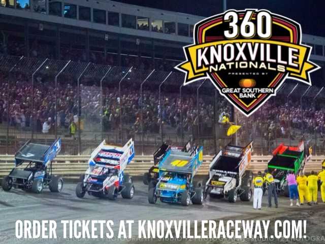 1 week from today it all starts with the 27th annual 360 Knoxville Nationals presented by <a href="/Great_Southern/">Great_Southern</a> Bank! #360Nats